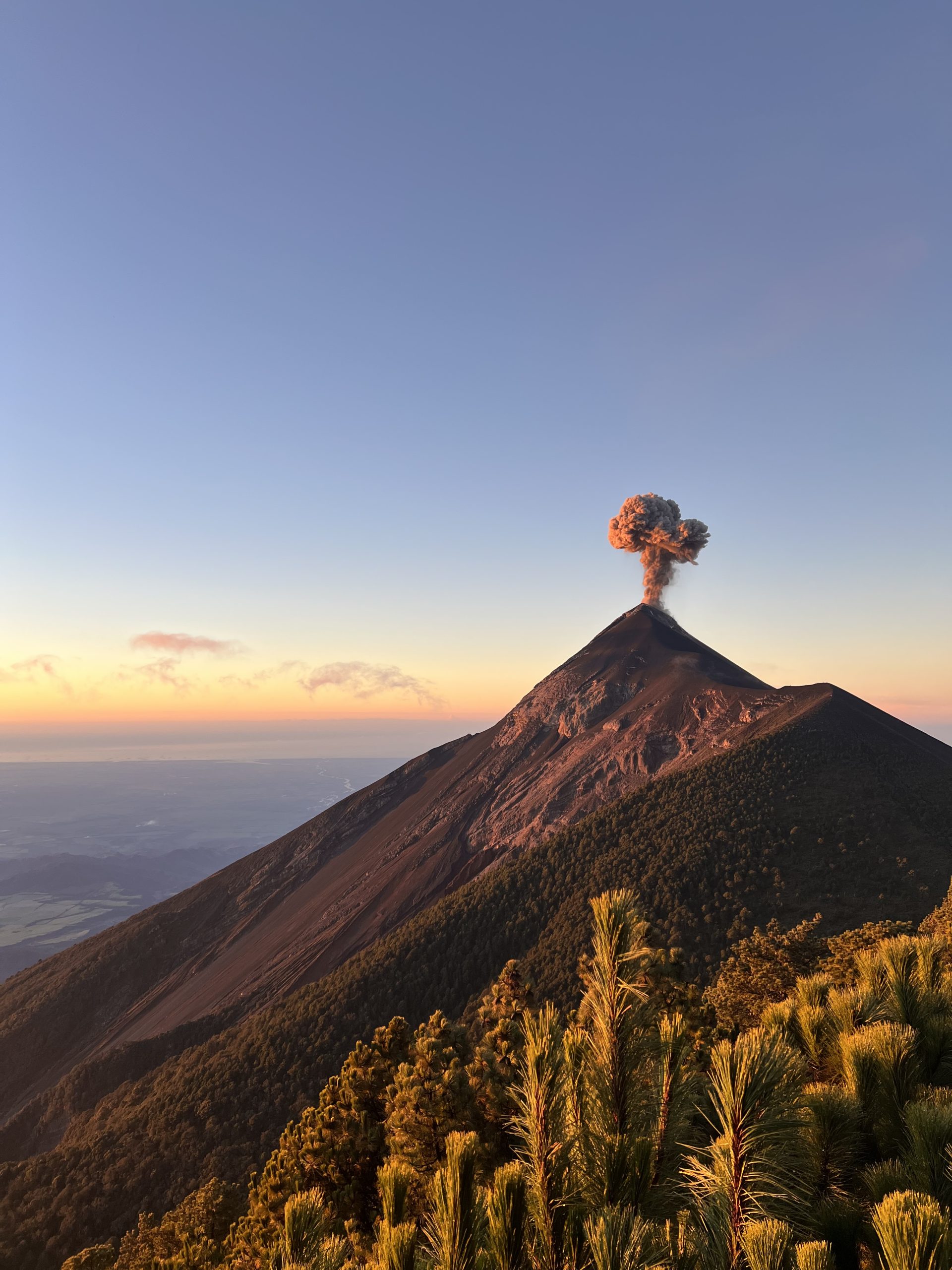 Guatemala - sopka